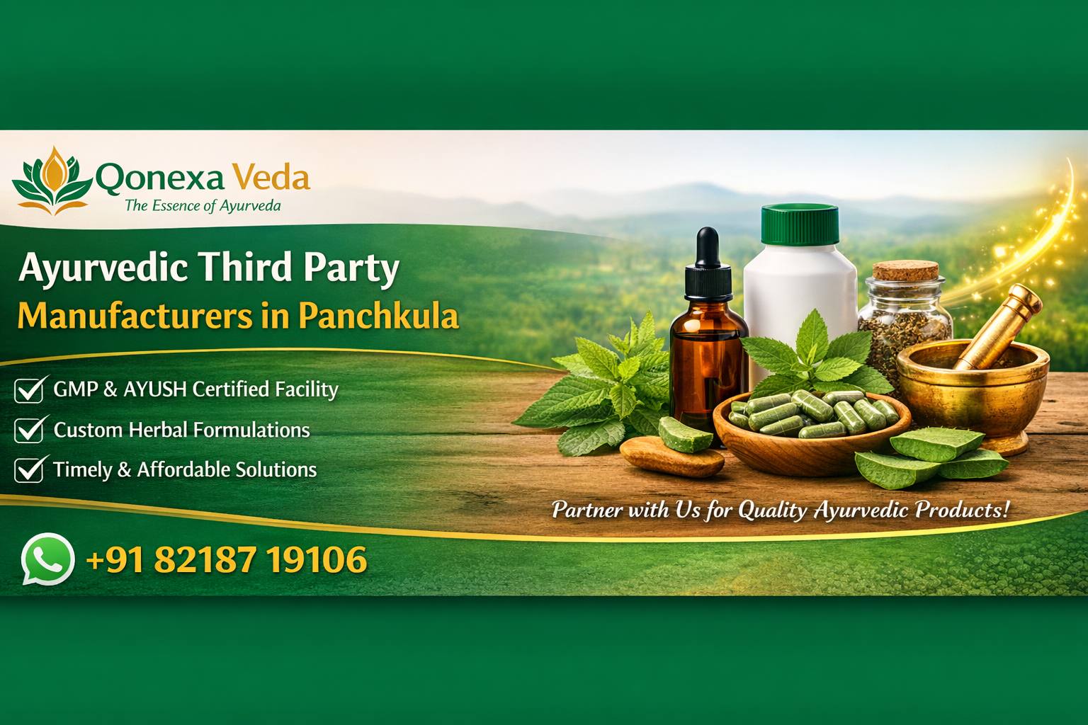 Read more about the article Ayurvedic Third Party Manufacturers in Panchkula