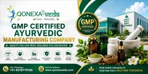 Read more about the article GMP Certified Ayurvedic Manufacturing Company | Qonexa Veda