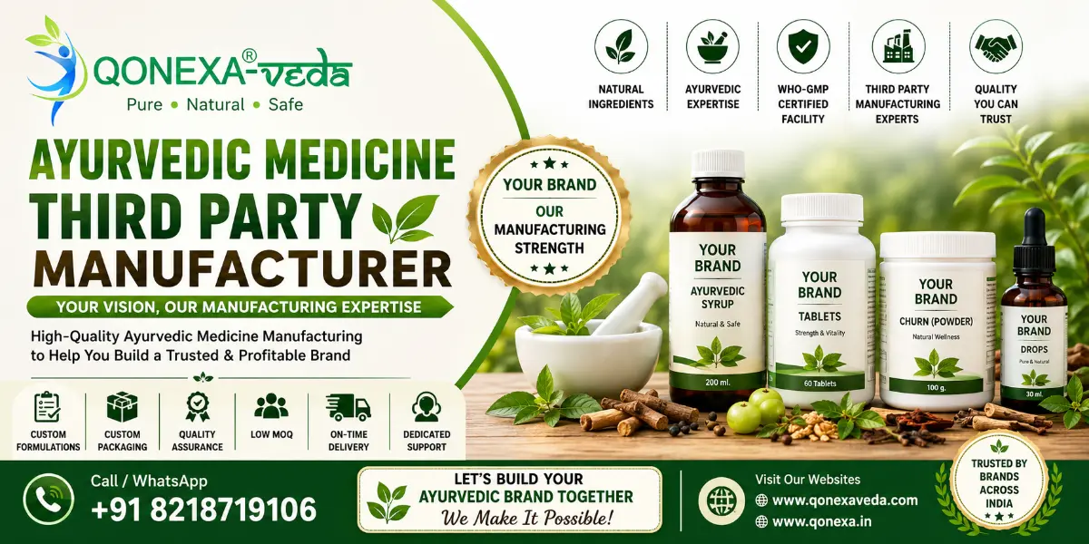 Ayurvedic Medicine Third Party Manufacturer in India