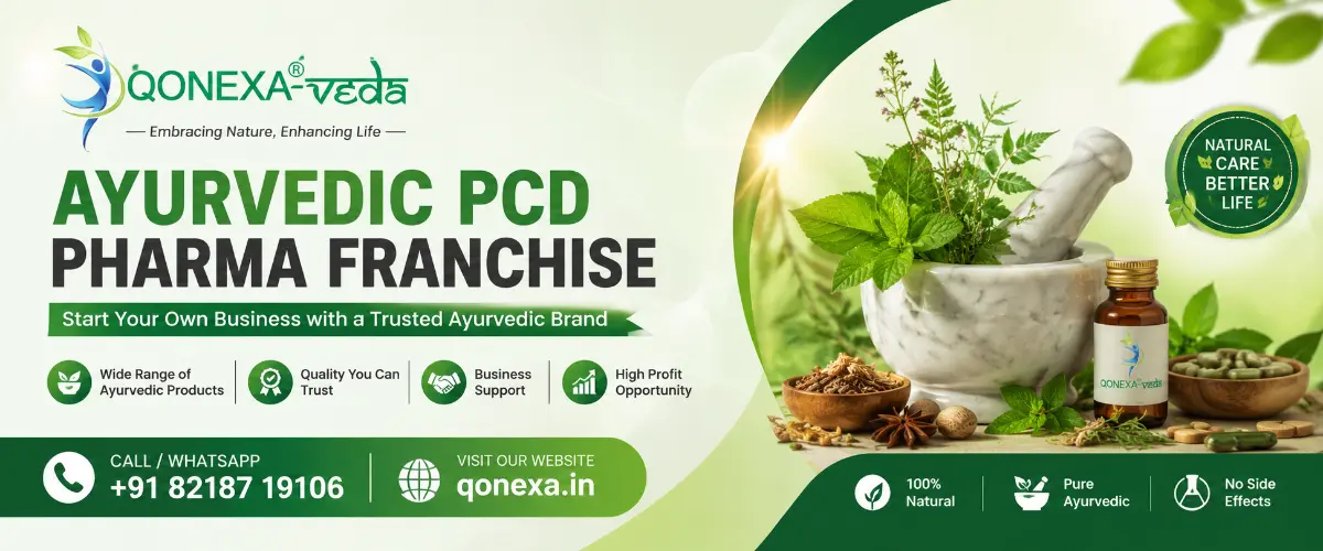 Ayurvedic PCD Pharma Franchise Qonexa Veda